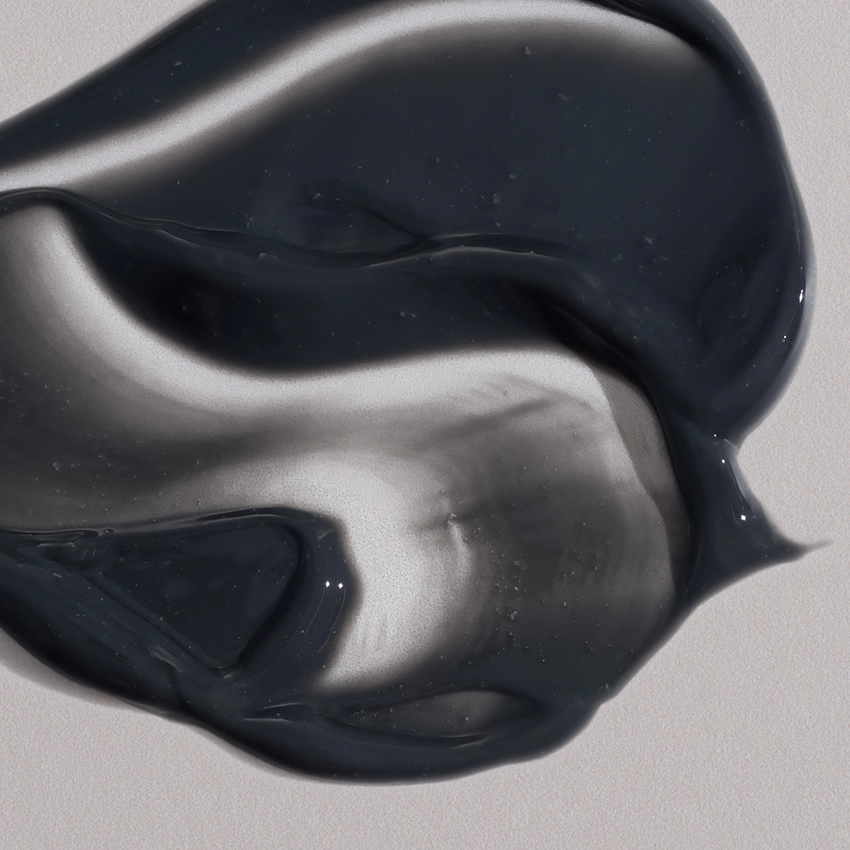 Nahaufnahme Textur - Trawenmoor Prufication Mask schwarze gelige Textur